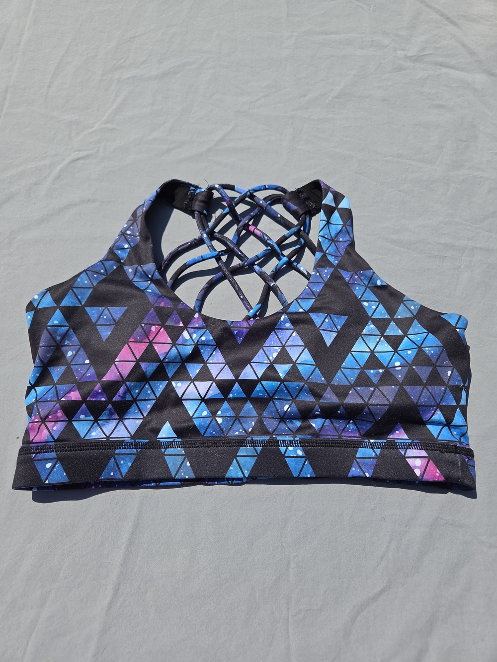 Constantly Varied Gear CVG Butterfly Back Sports Bra M GUC